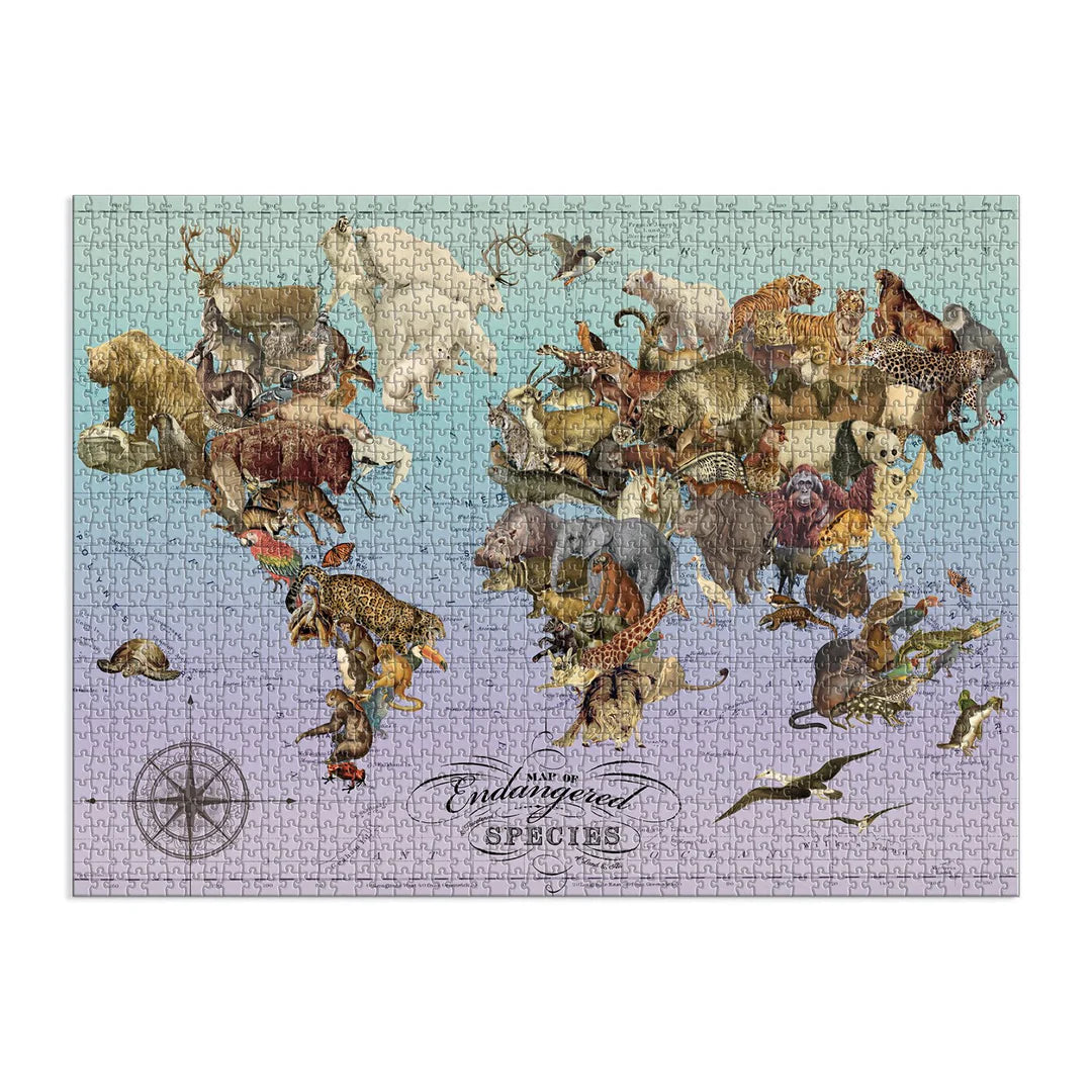 Wendy Gold Endangered Species 1500 Piece Puzzle