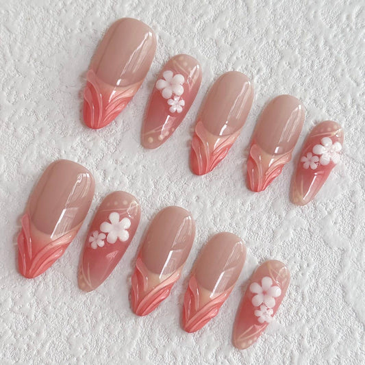 Romance Pastel Paradise Press-on Nails V Boutique Studio