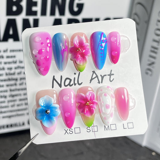 Dreamy Press-on Nails V Boutique Studio