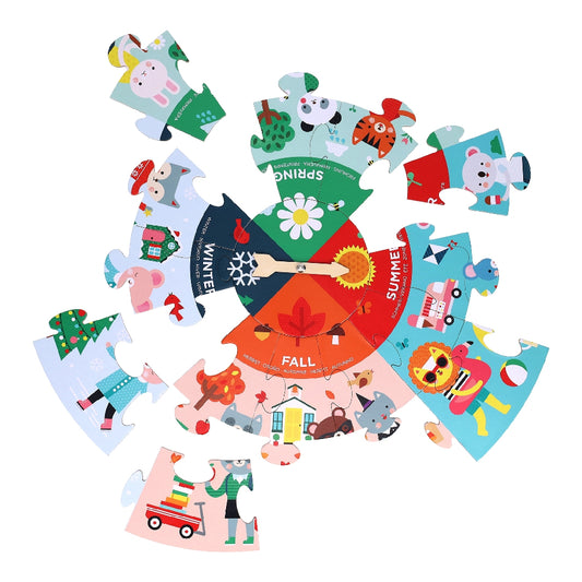 Seasons 25-Piece Floor Puzzle