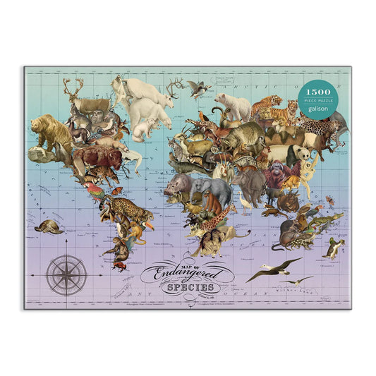 Wendy Gold Endangered Species 1500 Piece Puzzle