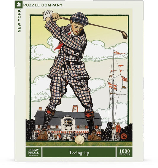 Teeing up 1000 Piece Jigsaw Puzzle