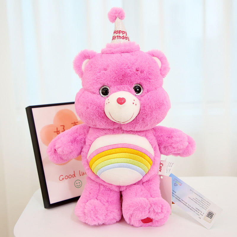 Care Bears Birthday Plush – Soft & Colorful Collectible Toy