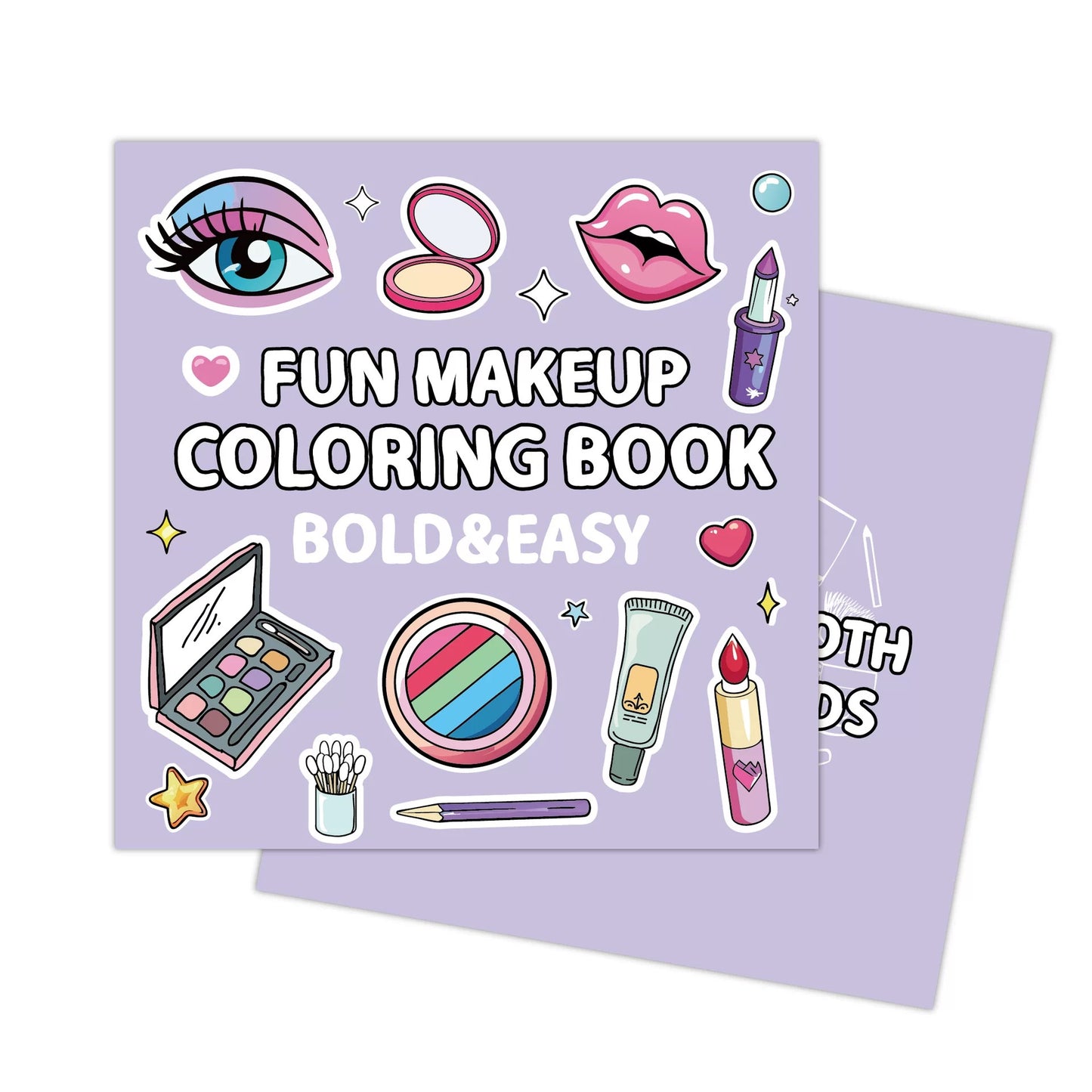 Fun Makeup Coloring Book – Bold & Easy Beauty-Themed Illustrations