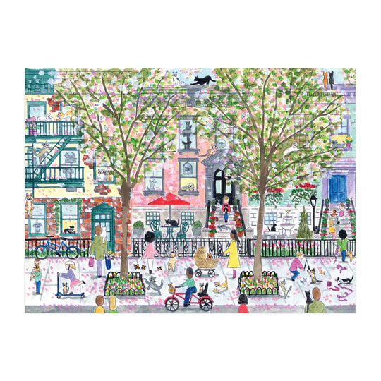 Michael Storrings Cats In The City 1000 Piece Puzzle Galison