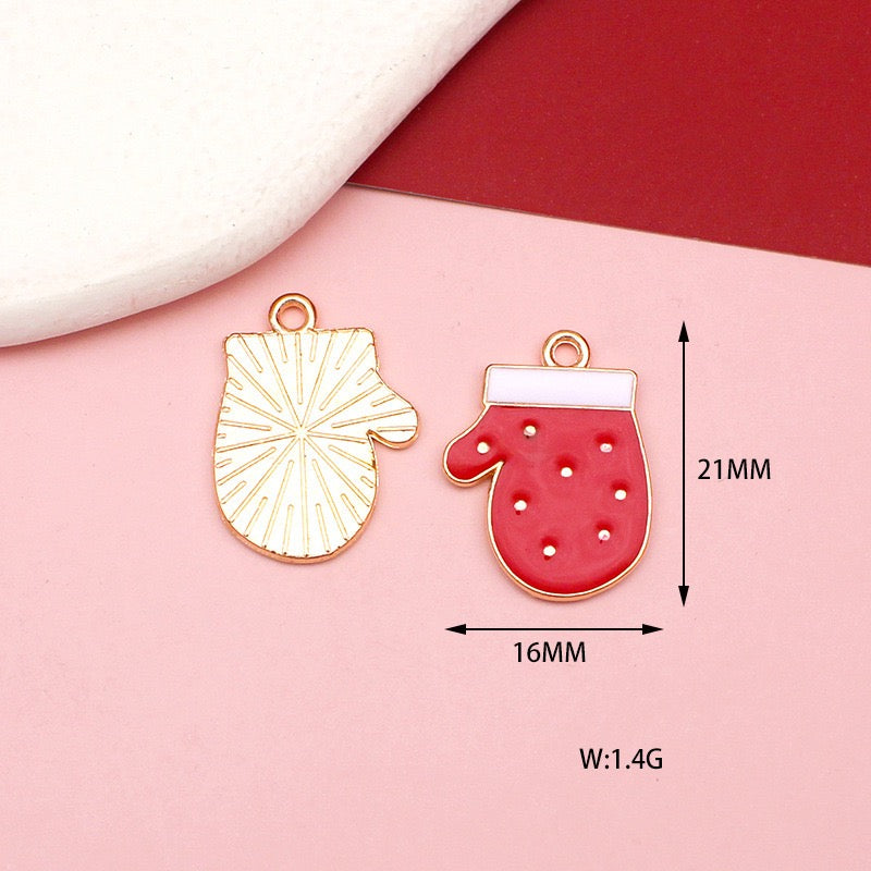 Festival Christmas Charms for Jewelry Making