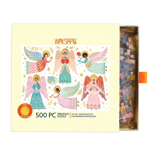 Heavenly Angels 500 Piece Christmas Puzzle WerkShoppe