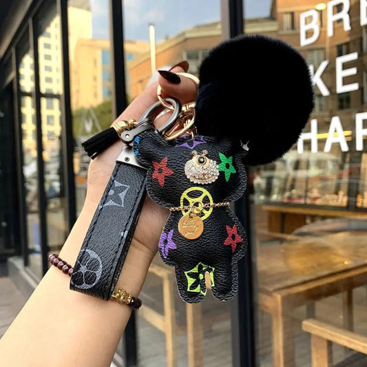 Lucky Bear Keychain V Boutique Studio-New