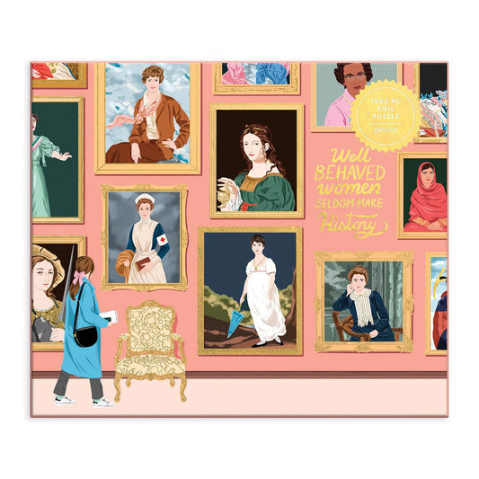 Herstory Museum 1000 Piece Foil Jigsaw Puzzle Galison