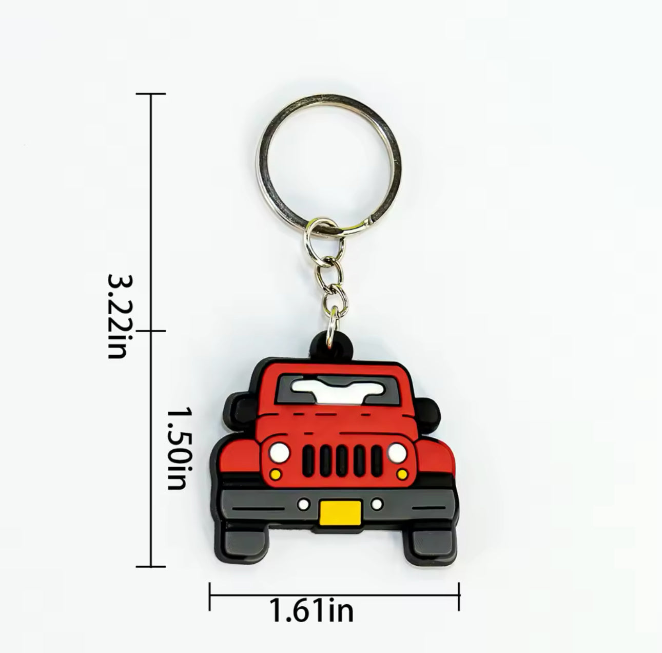 Vibrant Vehicle Keychain – Fun & Durable for Car Lovers V Boutique Studio