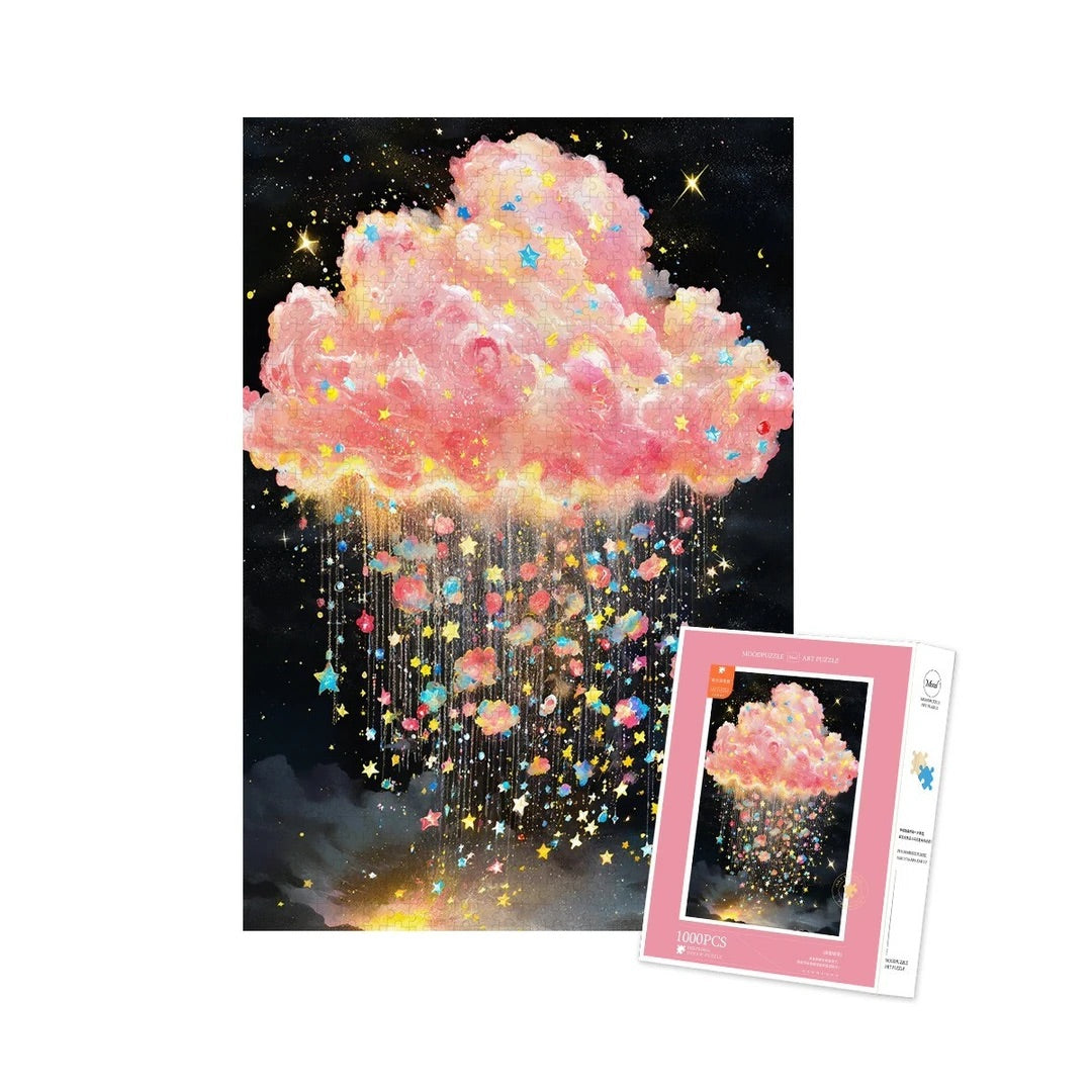 Dreamy Starfall Cloud Jigsaw Puzzle