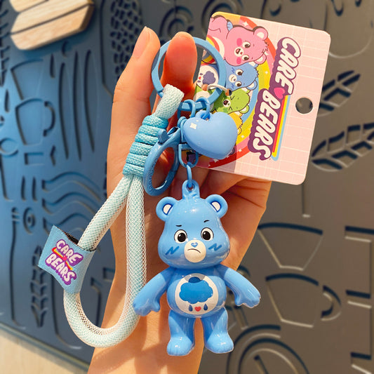 Care Bears Keychain with Strap – Cute Bag Charm for Gifts & Fans