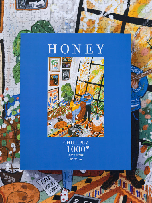 CHILL PUZ Honey 1000 Piece Puzzle CHILL PUZ