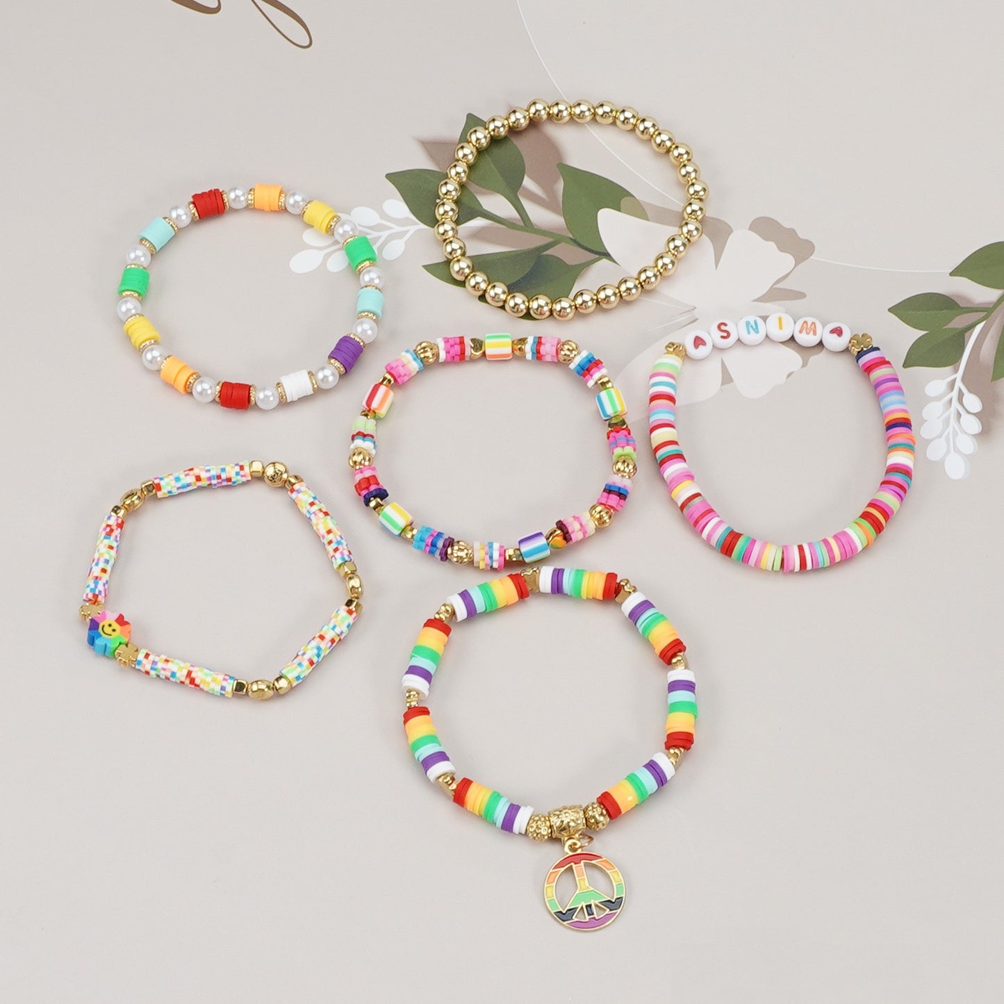 Pride Beaded Bracelet Stack – Rainbow Jewelry for Pride Month