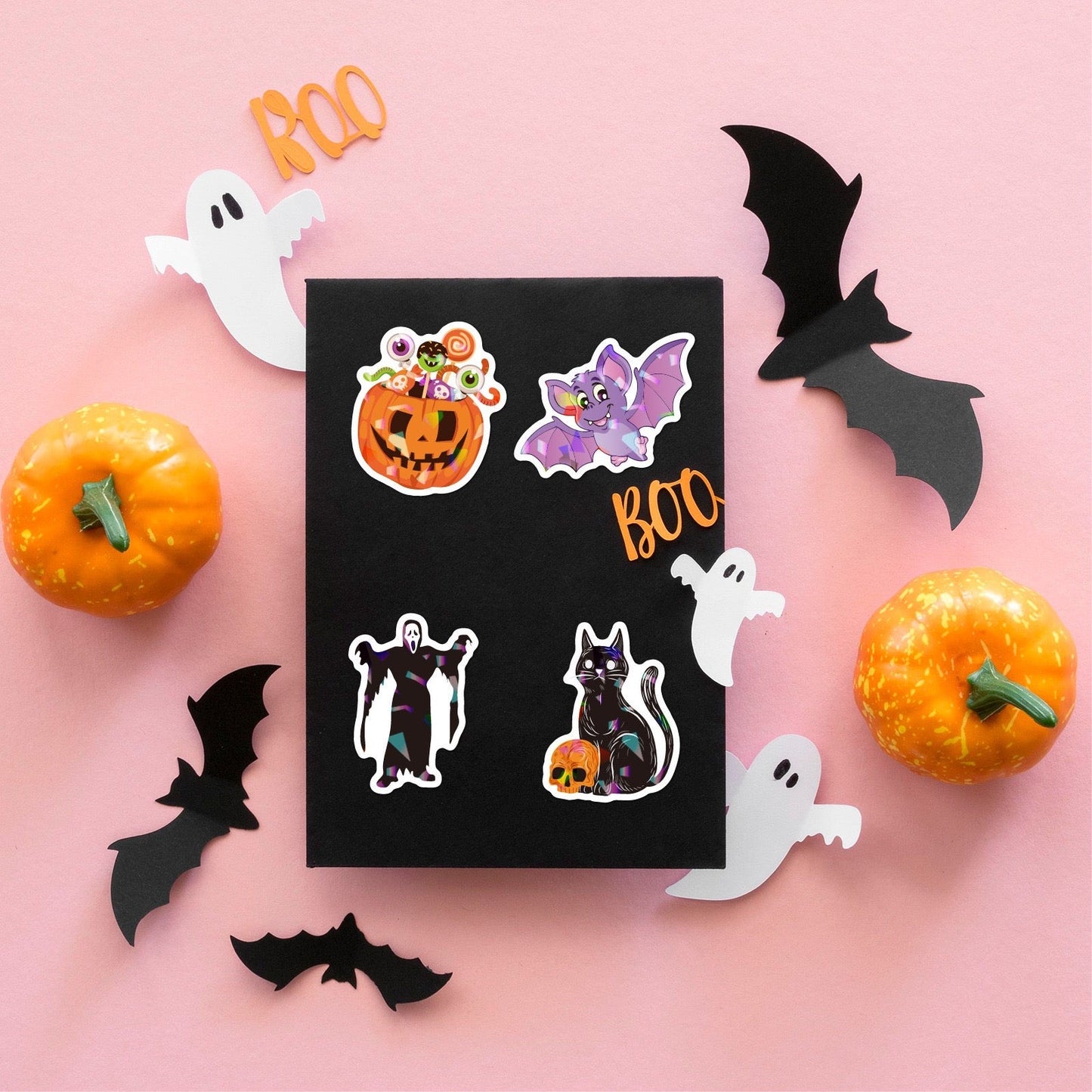 Halloween Stickers - 50Pcs