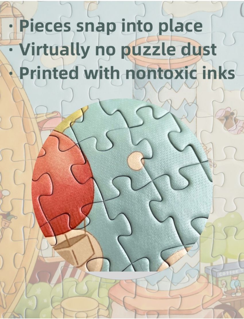 Coffee Theme Park 1000 Pieces Jigsaw Puzzle