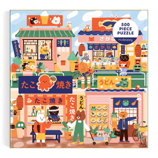 Open for Business 500 Piece Family Puzzle Mudpuppy