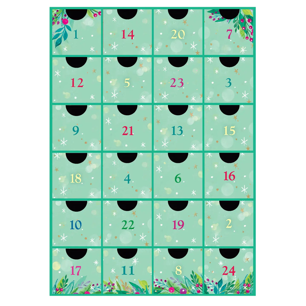 Christmas Decoration Advent Calendar Eurographics
