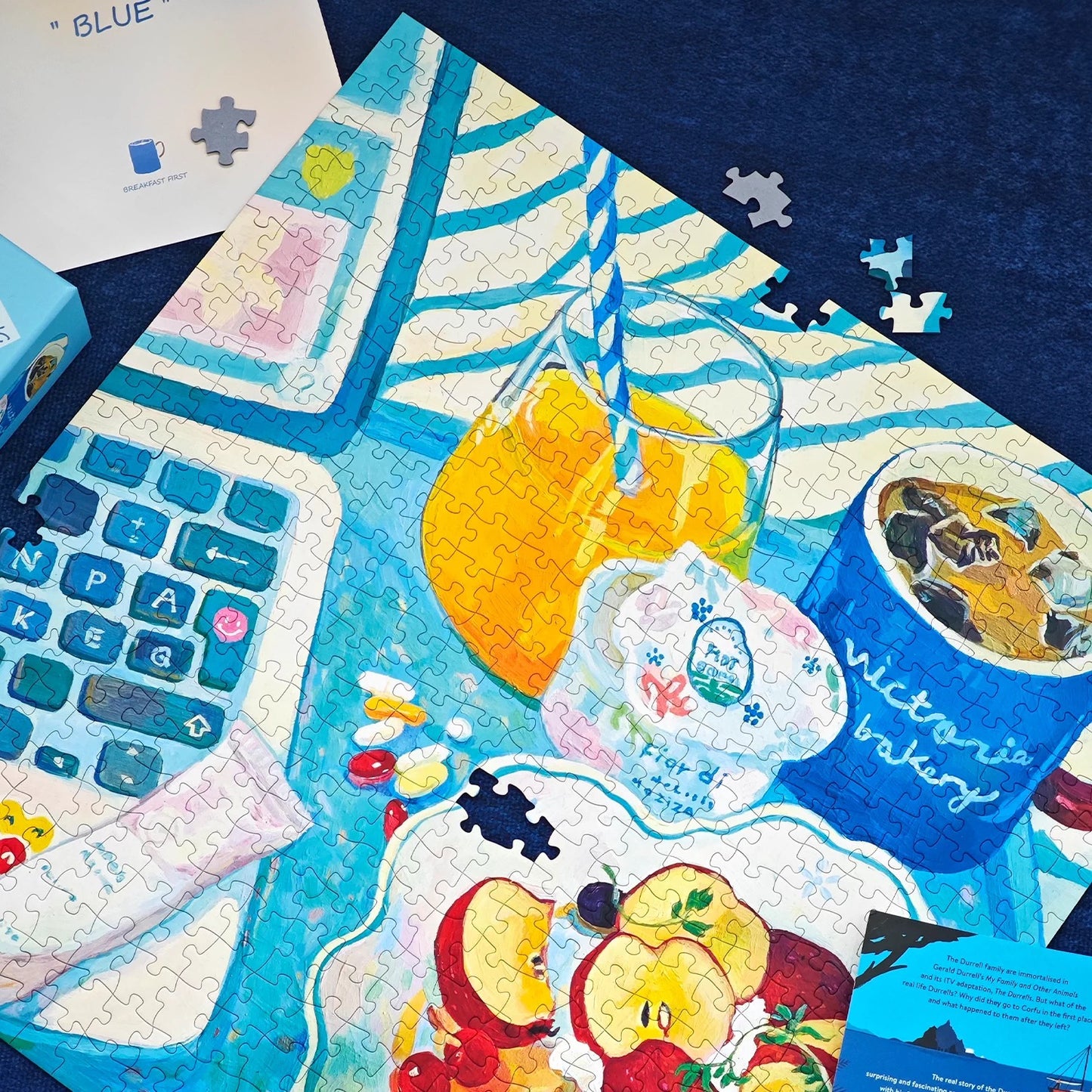 SEREN ART Blue Morning 528 Piece Puzzle SEREN ART