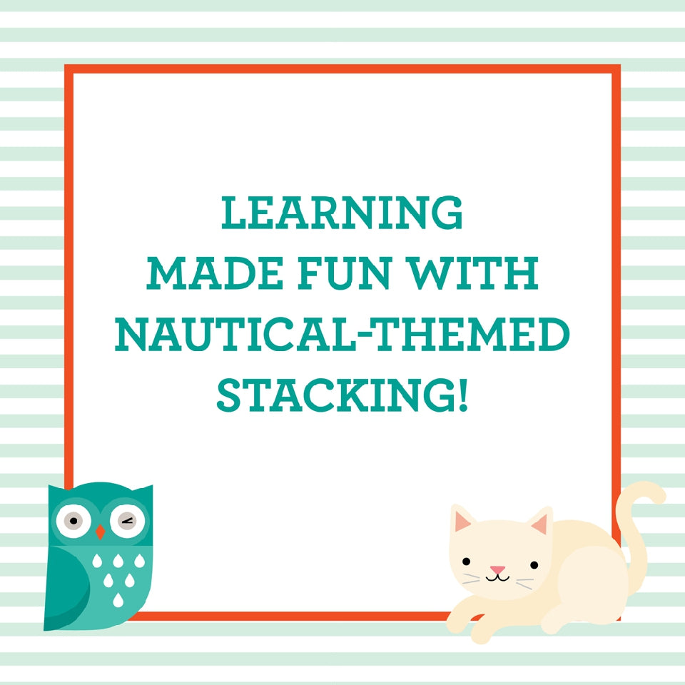 Owl & the Pussy-Cat Wooden Stacking Toy