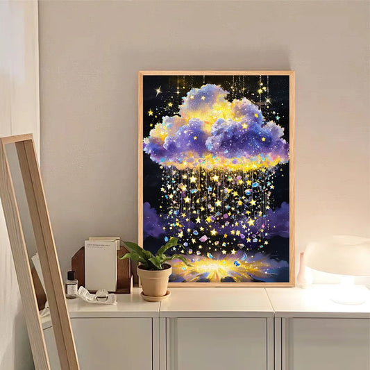 Nebula Blossom Dream Jigsaw Puzzle