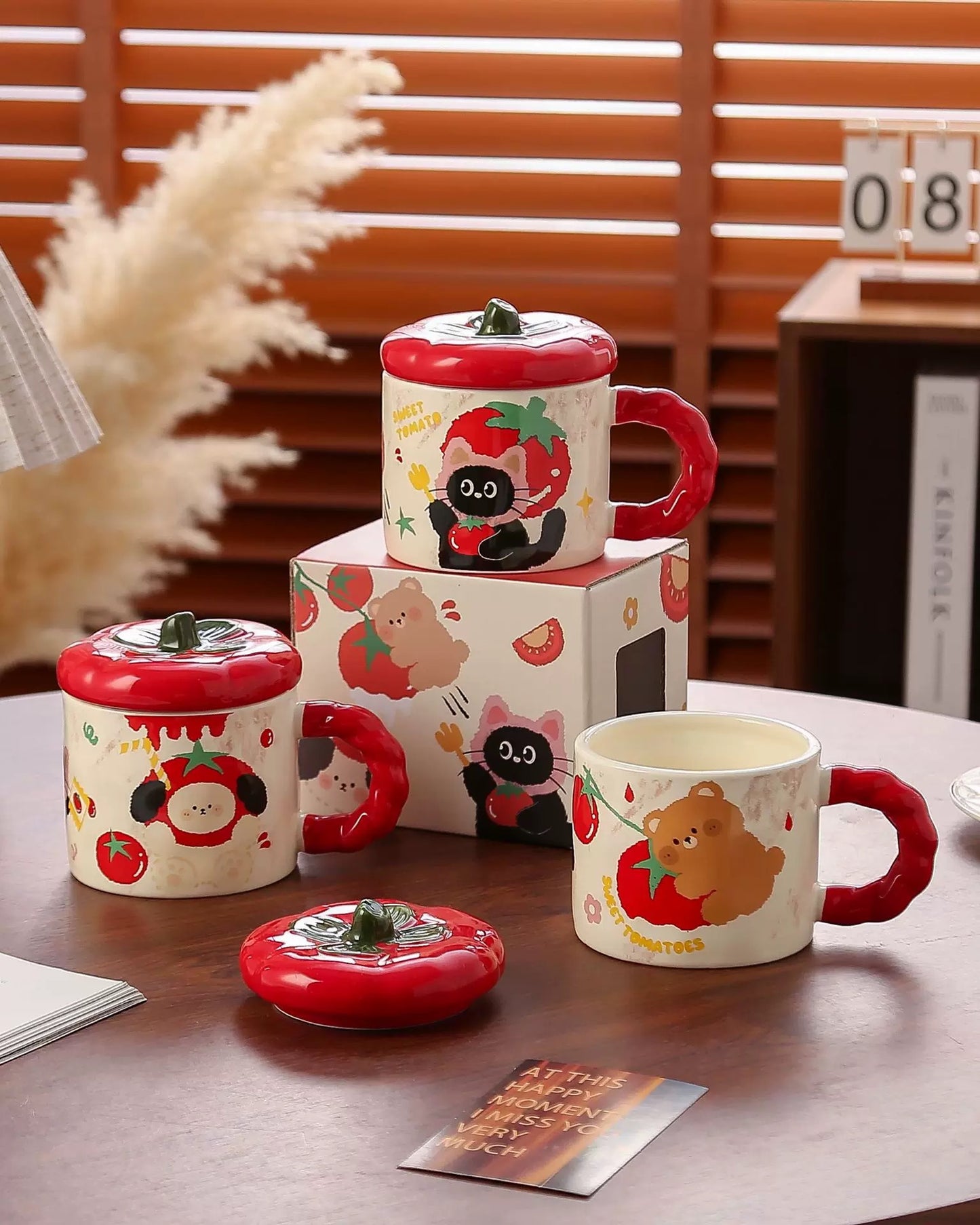 Creative Tomato Ceramic Mug