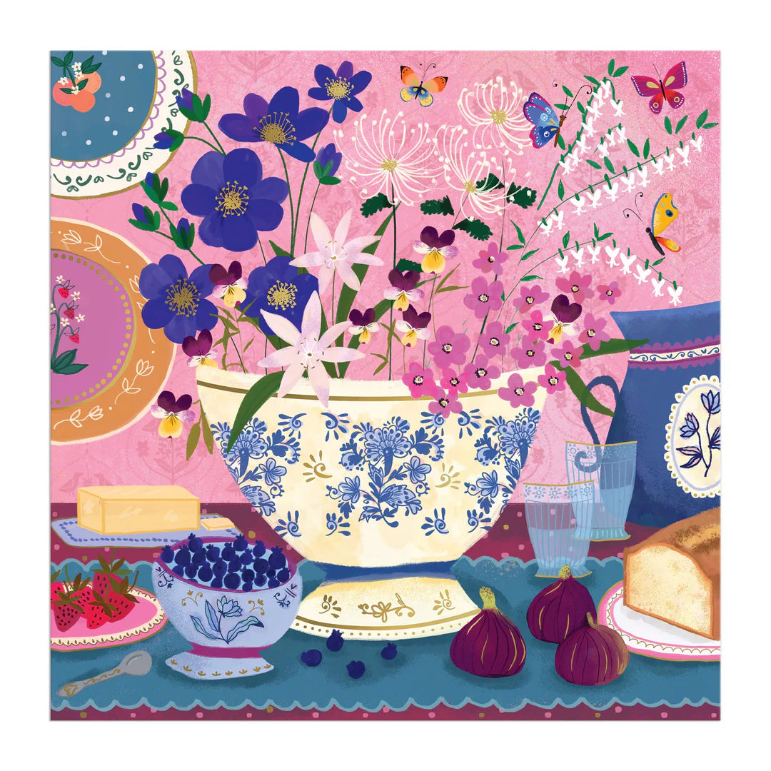 Joy Laforme Art of the Table 500 Piece Foil Puzzle Galison