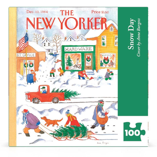 Snow Day Mini 100 Piece Mini Puzzle