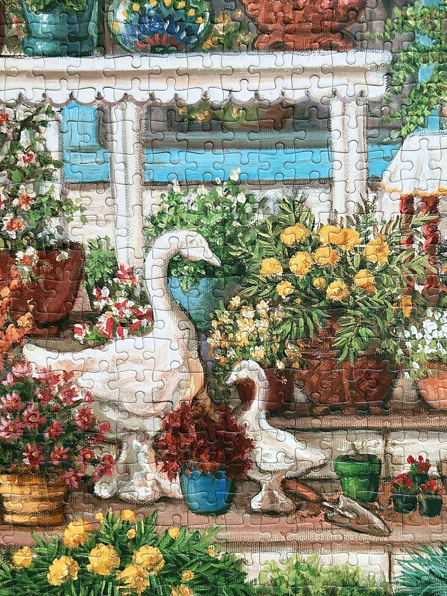 Spring Front Porch 1000 Piece Puzzle
