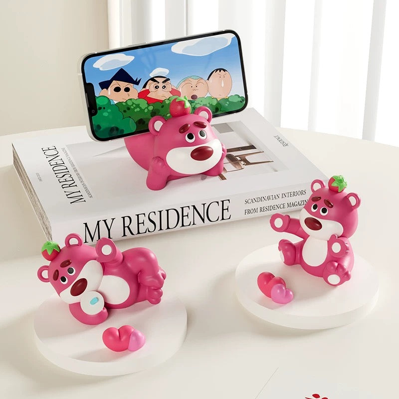 Strawberry Bear Phone Holder V Boutique Studio
