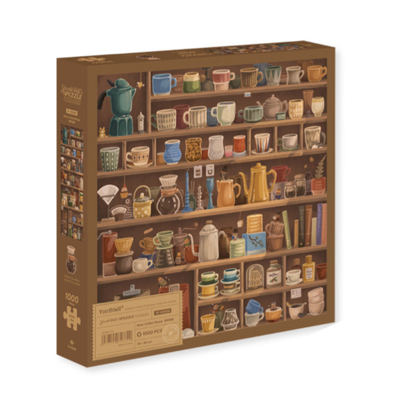 More Coffee Please 1000 Pieces Jigsaw Puzzle