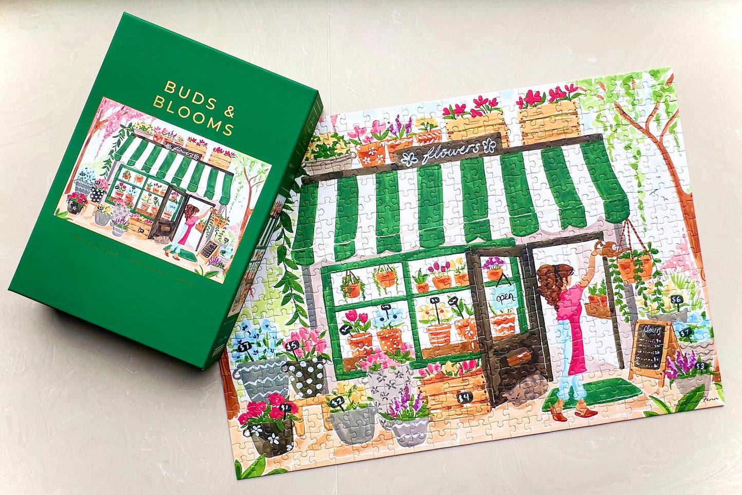 Hobbry Buds & Blooms 500 Piece Puzzle