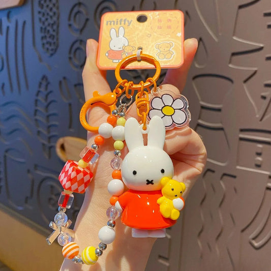 Miffy Cute Beaded Keychain V Boutique Studio