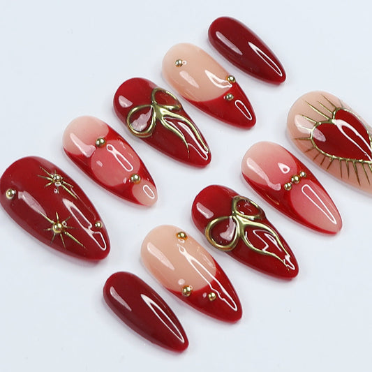 Sweetheart Press-on Nails V Boutique Studio