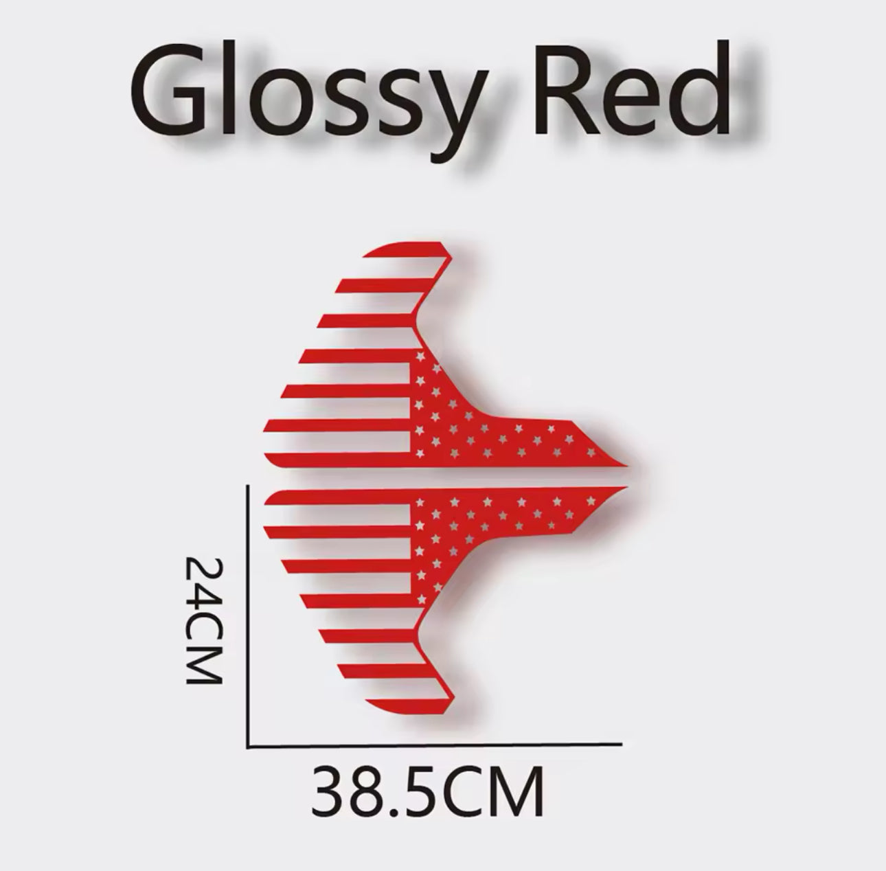 2 Pcs USA Flag Fender Vent Decals – Multi-Color Vinyl Stickers for Jeep