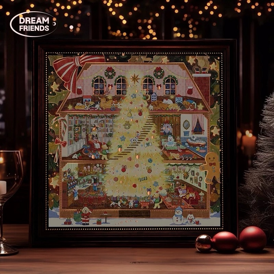 Puppies’ Christmas 500 Piece Jigsaw Puzzle Dream Friends