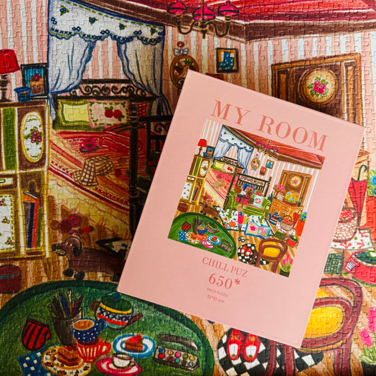 CHILL PUZ My Room 650 Piece Puzzle CHILL PUZ