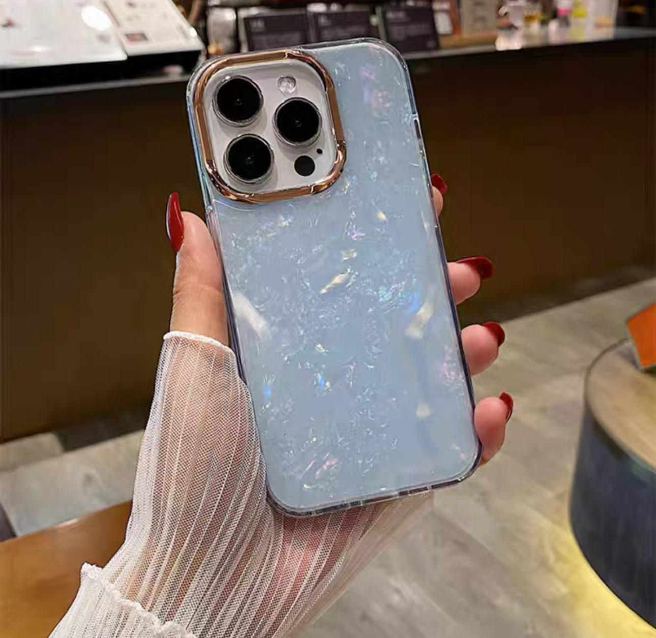 Dreamy Transparent Shell Case