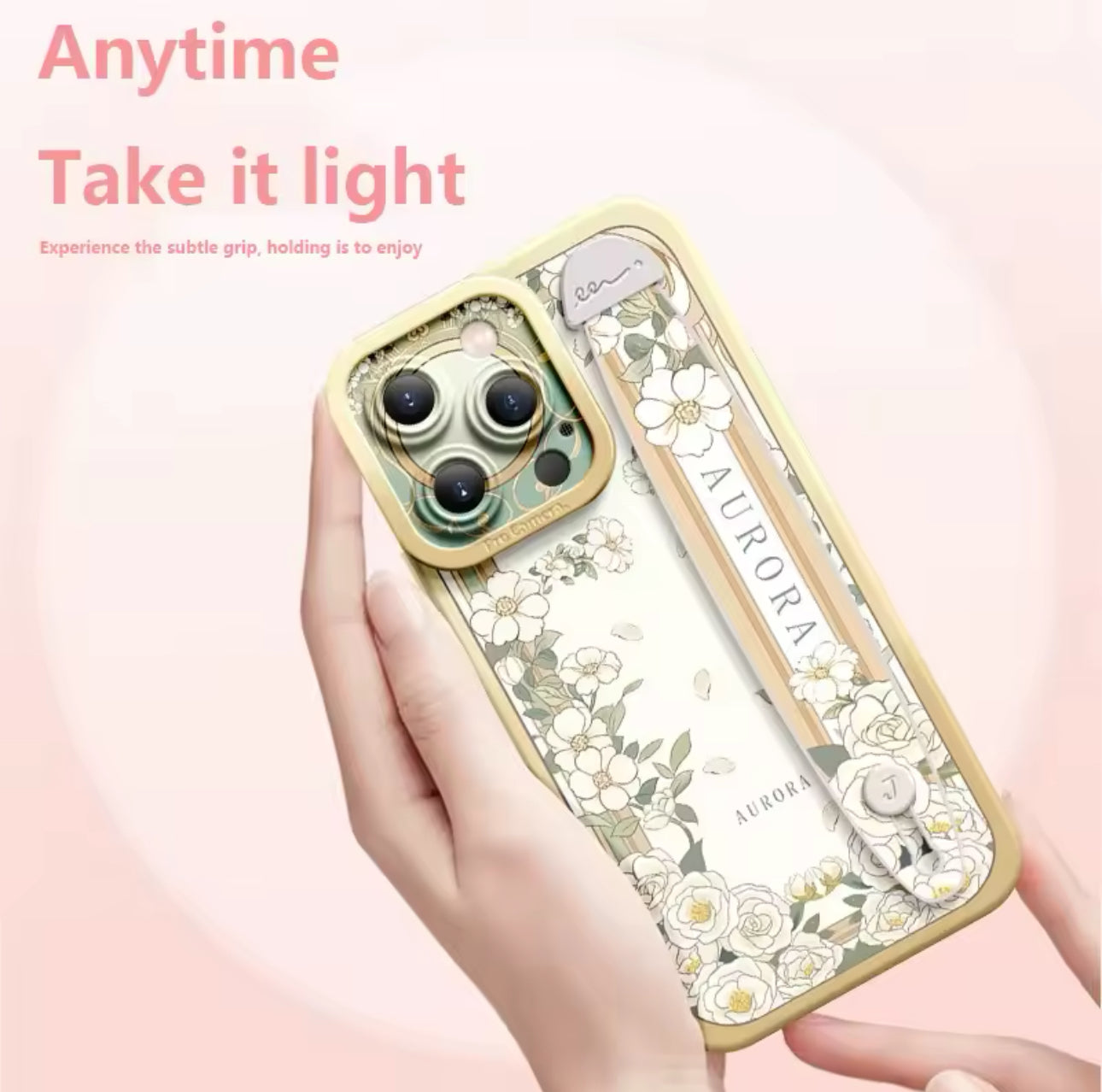 Floral Garden Phone Case – Soft Silicone & Shockproof