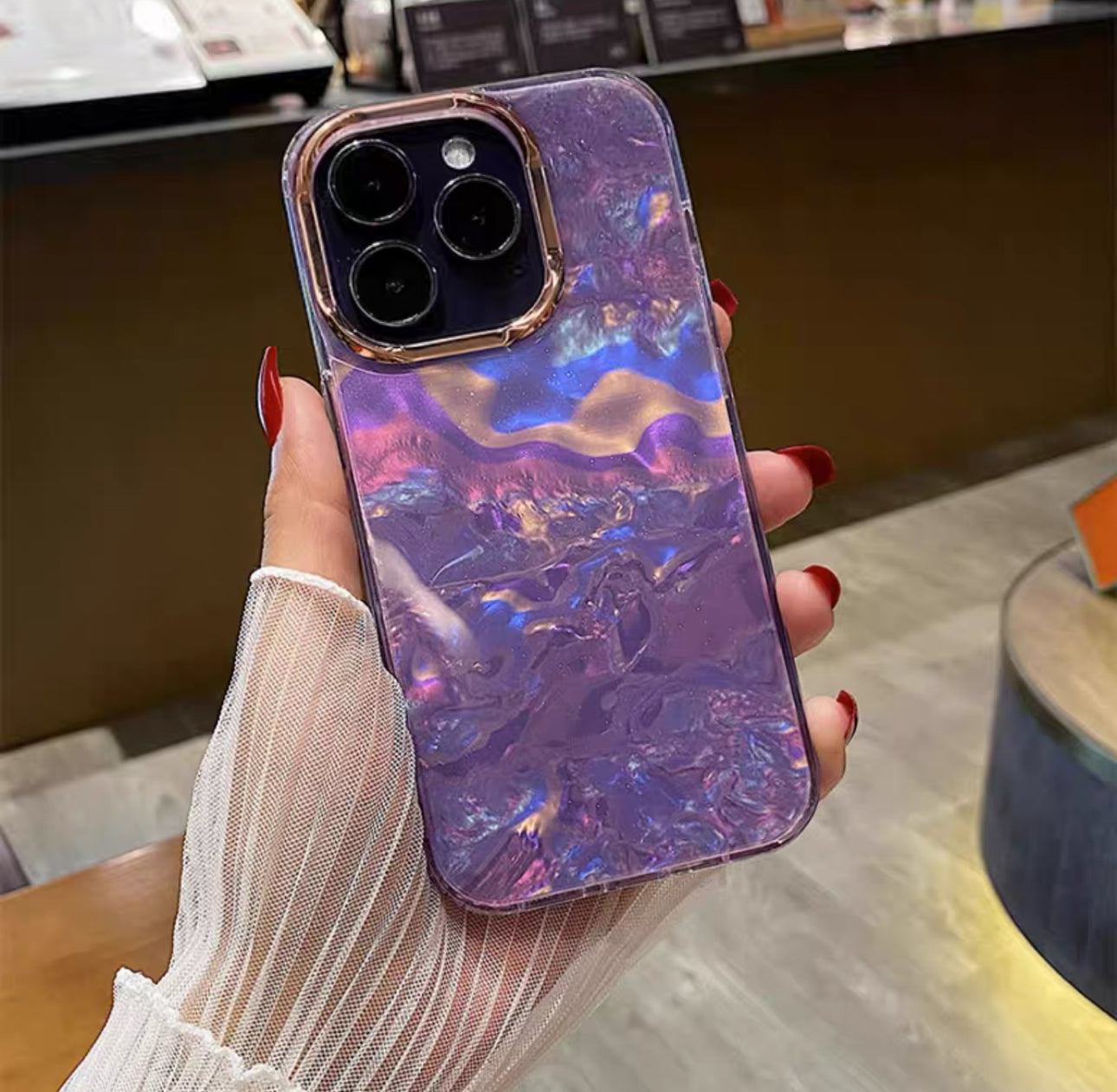 Dreamy Transparent Shell Case