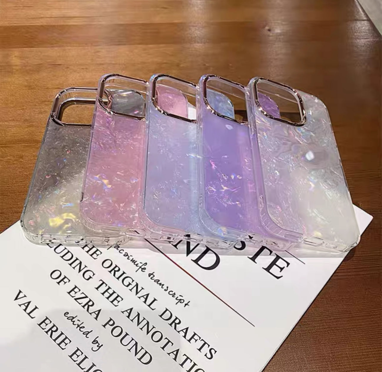 Dreamy Transparent Shell Case V Boutique Studio