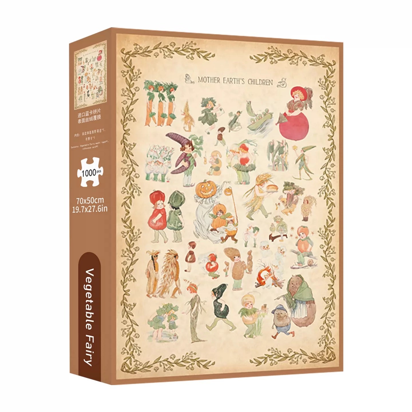 Vegetable Fairy 1000 Piece Jigsaw Puzzle TKX