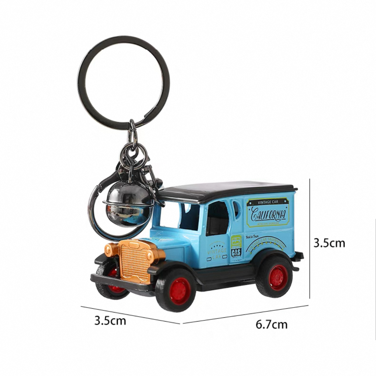 Vintage Mini Car Keychain – Perfect Gift for Car Lovers V Boutique Studio