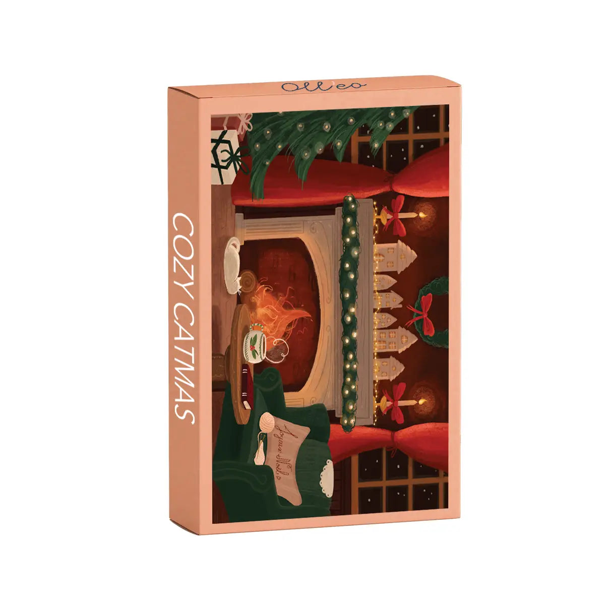 Olleo Puzzles Cozy Catmas 99 Piece Puzzle