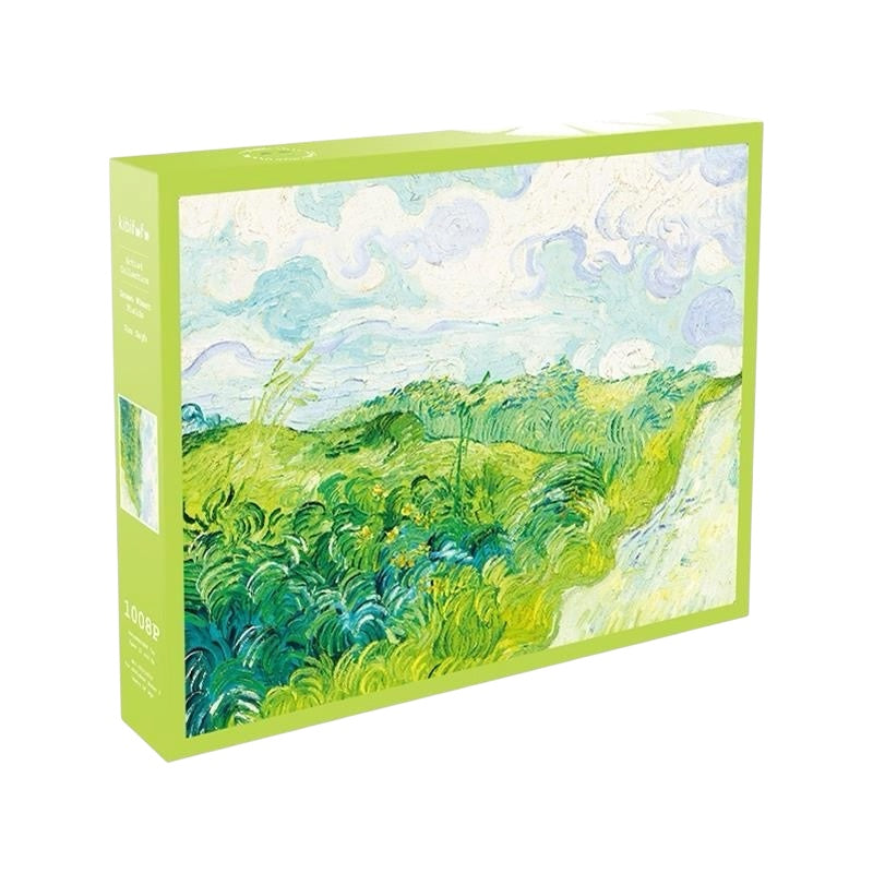 Green Wheat Field 1008 Piece Puzzle