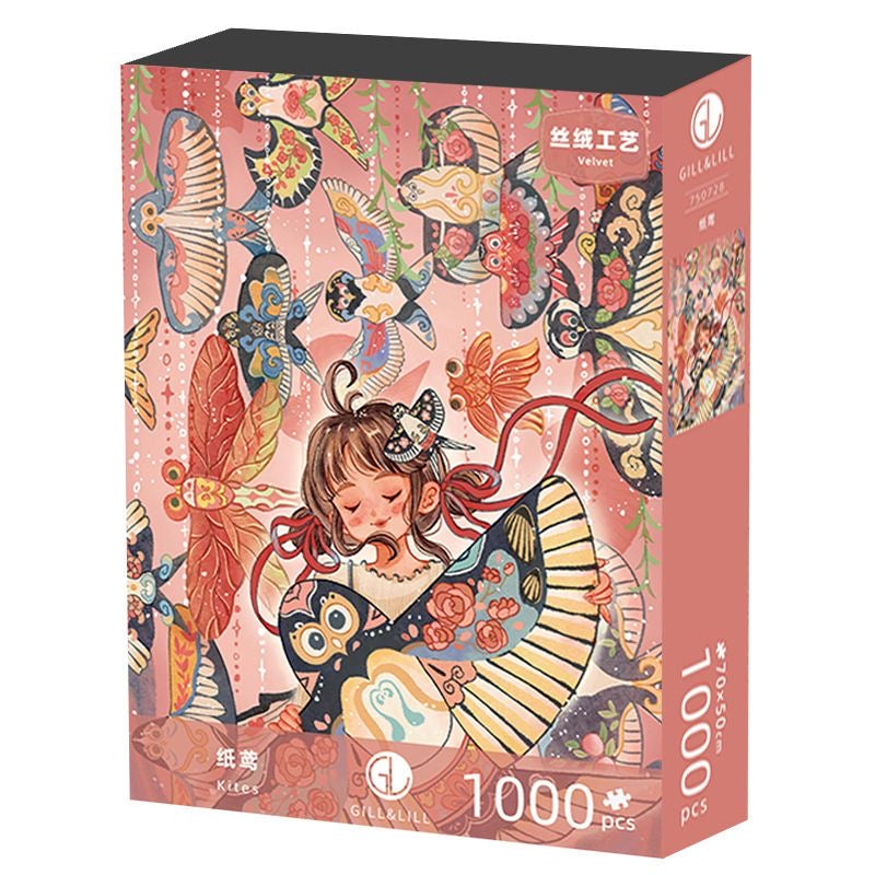 Gill & Lill Kites 1000 Piece Puzzle Gill & Lill