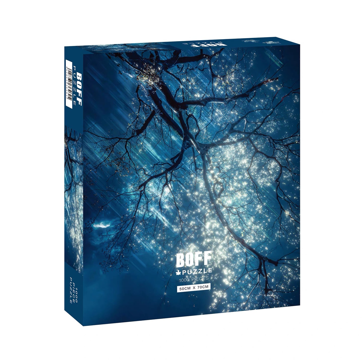 BOFF Silver Fireworks Night 1000 Piece Jigsaw Puzzle BOFF