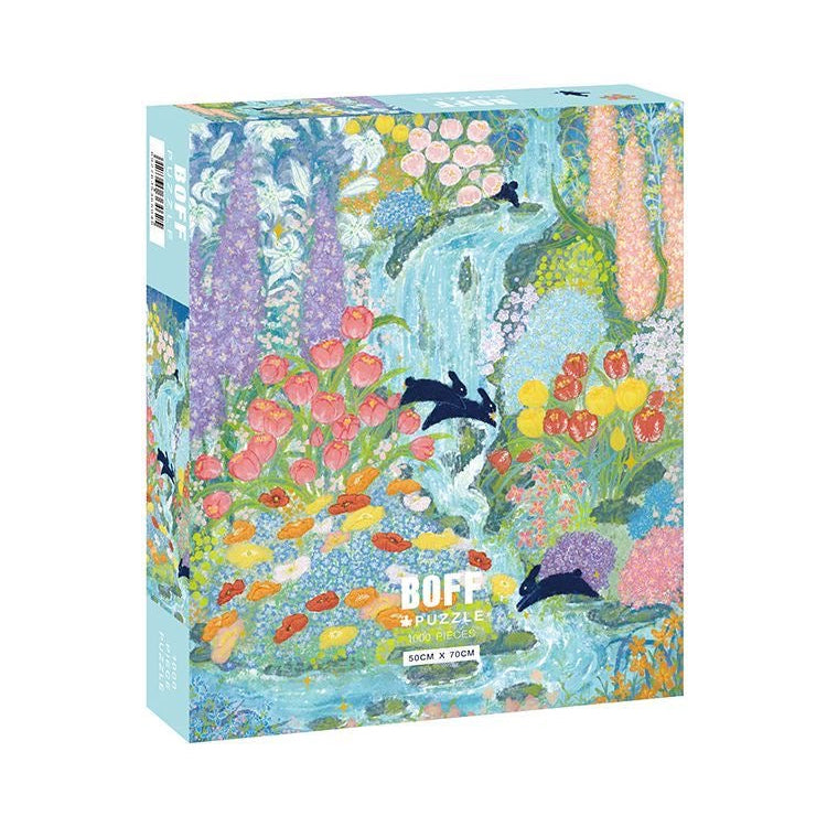 BOFF Dolphins in the Spring Garden 1000 Piece Jigsaw Puzzle BOFF