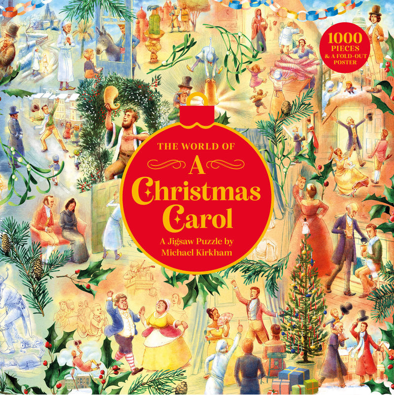 The World of A Christmas Carol 1000 Piece Jigsaw Puzzle Laurence King