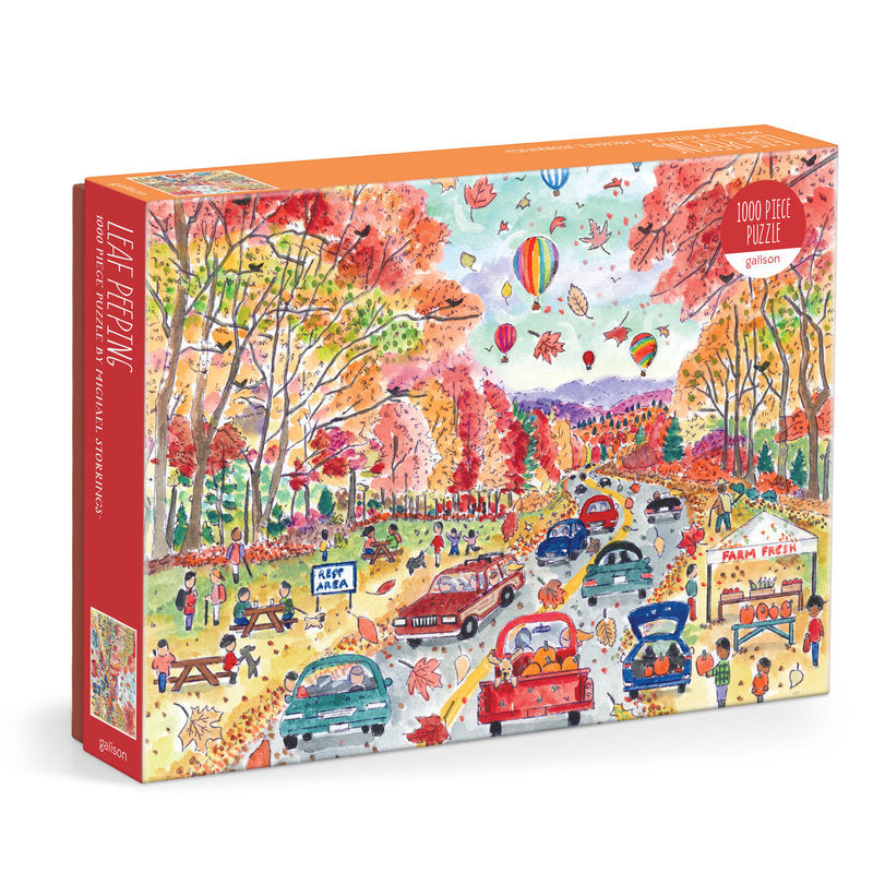 Galison Leaf Peeping 1000 Piece Puzzle